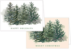 Holiday Greeting Cards by PicMe Prints (Enduring Forest)