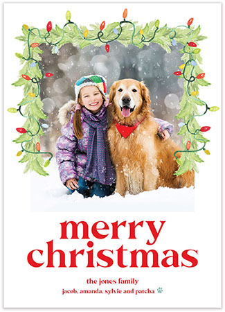 Digital Holiday Photo Cards by PicMe Prints (Lights Aglow) Digital Holiday Photo Cards by PicMe Prints (Lights Aglow)