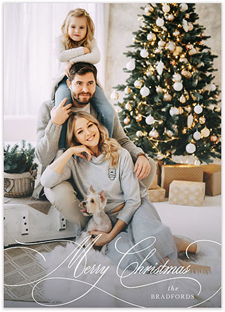 Digital Holiday Photo Cards by PicMe Prints (Divine Season - Vertical)