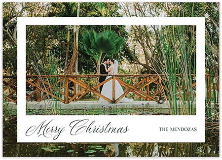 Digital Holiday Photo Cards by PicMe Prints (Matted Frame - Horizontal) Digital Holiday Photo Cards by PicMe Prints (Matted Frame - Horizontal)