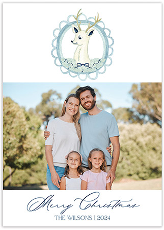 Digital Holiday Photo Cards by PicMe Prints (Vintage Reindeer) Digital Holiday Photo Cards by PicMe Prints (Vintage Reindeer)