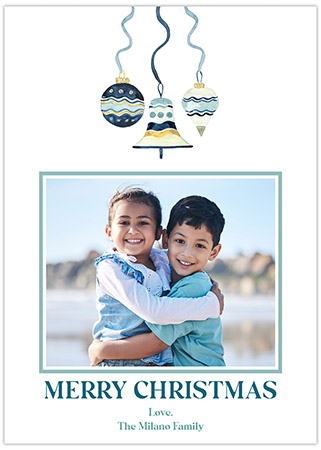 Digital Holiday Photo Cards by PicMe Prints (Vintage Ornaments) Digital Holiday Photo Cards by PicMe Prints (Vintage Ornaments)