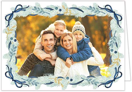 Digital Holiday Photo Cards by PicMe Prints (Fanciful Garland) Digital Holiday Photo Cards by PicMe Prints (Fanciful Garland)