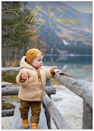 Digital Holiday Photo Cards by PicMe Prints (Foil Pressed Divine Season - Vertical-Top) Digital Holiday Photo Cards by PicMe Prints (Foil Pressed Divine Season - Vertical-Top)