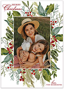 Digital Holiday Photo Cards by PicMe Prints (Winter Garden)