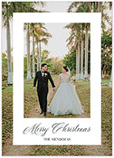 Digital Holiday Photo Cards by PicMe Prints (Matted Frame - Vertical)