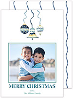Digital Holiday Photo Cards by PicMe Prints (Vintage Ornaments)