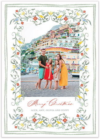 Digital Holiday Photo Cards by PicMe Prints (Bird Garden)