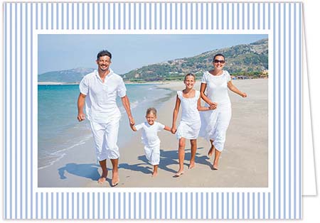 Holiday Photo Mount Cards by PicMe Prints (Paragon Stripes)