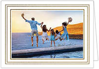 Holiday Photo Mount Cards by PicMe Prints (Triple Border Foil)