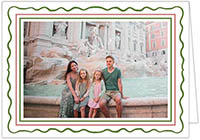 Mounted Holiday Photo Card - Merriment Design | PicMe Prints