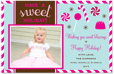 Digital Holiday Photo Cards by Prints Charming (Yummy Sweets) Digital Holiday Photo Cards by Prints Charming (Yummy Sweets)