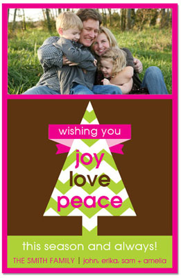 Digital Holiday Photo Cards by Prints Charming (Chevron Holiday Tree) Digital Holiday Photo Cards by Prints Charming (Chevron Holiday Tree)