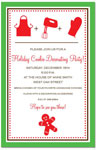 Holiday Invitations by Prints Charming (Cookie Decorating)