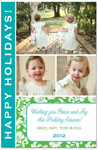Digital Holiday Photo Cards by Prints Charming (Beautiful Floral Multiple)