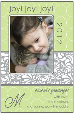 Digital Holiday Photo Cards by Prints Charming (Chain Link Band-V)