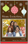Digital Holiday Photo Cards by Prints Charming (Hanging Ornament)