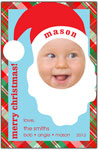 Digital Holiday Photo Cards by Prints Charming (Santa Face)