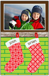 Digital Holiday Photo Cards by Prints Charming (Stockings)
