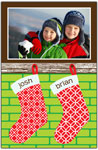 Digital Holiday Photo Cards by Prints Charming (Stockings) Digital Holiday Photo Cards by Prints Charming (Stockings)