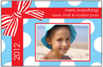 Digital Holiday Photo Cards by Prints Charming (Blue Christmas Box)