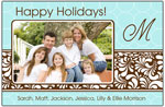 Digital Holiday Photo Cards by Prints Charming (Chain Link Band-H)