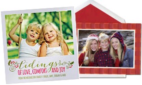 Photo Mount Holiday Cards