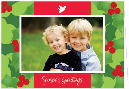 Spark & Spark Holiday Greeting Cards - Christmas Spirit (Photo Cards)