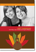 Spark & Spark Holiday Greeting Cards - Bold Turkey (Photo Cards)