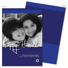 Spark & Spark Holiday Greeting Cards - Hanukkah Star (Photo Cards)