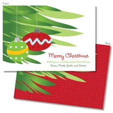 Spark & Spark Holiday Greeting Cards - Merry Ornaments