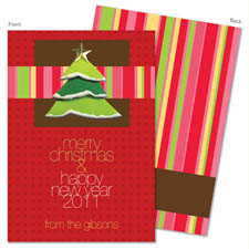 Spark & Spark Holiday Greeting Cards - Whimsical Tree