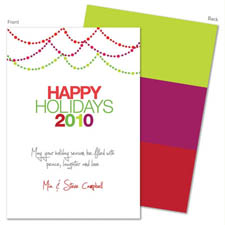 Spark & Spark Holiday Greeting Cards - Christmas Lights