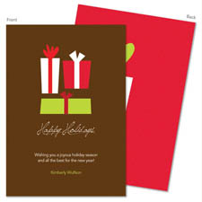 Spark & Spark Holiday Greeting Cards - Christmas Gifts - Chocolate