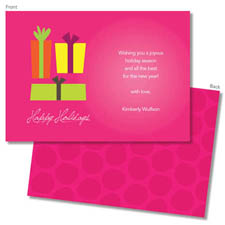 Spark & Spark Holiday Greeting Cards - Christmas Gifts - Pink