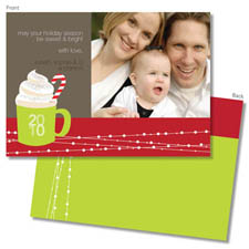 Spark & Spark Holiday Greeting Cards - Yummy Hot Chocolate (Photo Cards)
