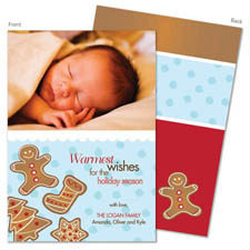 Spark & Spark Holiday Greeting Cards - Yummy Christmas Cookies (Photo Cards)