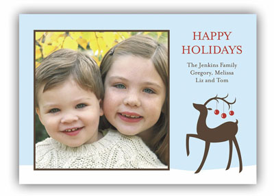 Digital Holiday Photo Cards by Stacy Claire Boyd (Oh Deer!)
