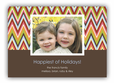 Digital Holiday Photo Cards by Stacy Claire Boyd (Festive Flamestitch)