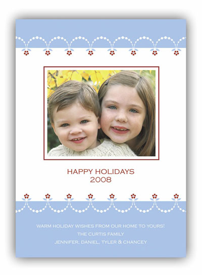 Digital Holiday Photo Cards by Stacy Claire Boyd (Little Ruby)