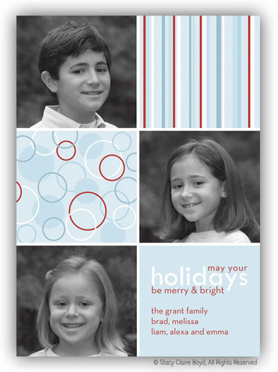 Digital Holiday Photo Cards by Stacy Claire Boyd (Frosty Fun)