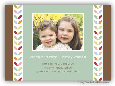 Digital Holiday Photo Cards by Stacy Claire Boyd (Bright Trimmings)