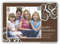 Digital Holiday Photo Cards by Stacy Claire Boyd (Holiday Swirls)