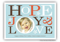 Digital Holiday Photo Cards by Stacy Claire Boyd (Hope Joy Love)