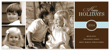 Digital Holiday Photo Cards by Stacy Claire Boyd (Wrap It Up - Holiday)