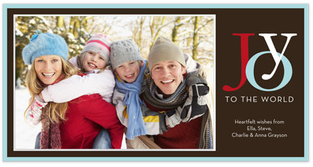 Holiday Photo Mount Cards by Stacy Claire Boyd (Joy to the World)