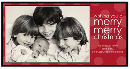 Holiday Photo Mount Cards by Stacy Claire Boyd (Glee - Red) Holiday Photo Mount Cards by Stacy Claire Boyd (Glee - Red)
