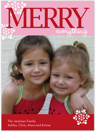 Digital Holiday Photo Cards by Stacy Claire Boyd (Merry Everything)