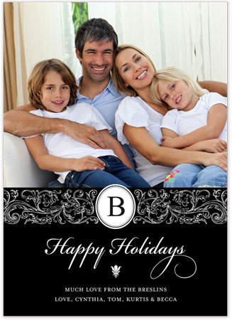 Digital Holiday Photo Cards by Stacy Claire Boyd (Midnight Florentine)