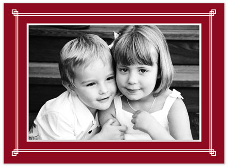 Digital Holiday Photo Cards by Stacy Claire Boyd (Simply Framed - Red) Digital Holiday Photo Cards by Stacy Claire Boyd (Simply Framed - Red)